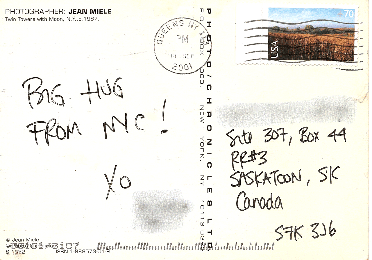 The postcard